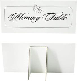 img 1 attached to 📔 Cherished Company Funeral Guest Book - Celebrating Life, Including White Memory Table Sign