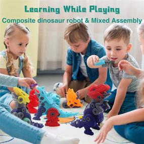 img 3 attached to 🦕 Dmsbuy Динозавры игрушки: Развивайте научный интерес ваших детей!