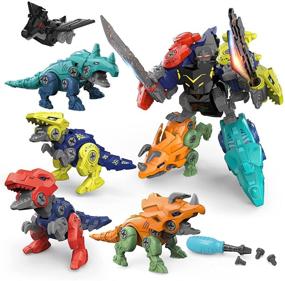 img 4 attached to 🦕 Dmsbuy Динозавры игрушки: Развивайте научный интерес ваших детей!