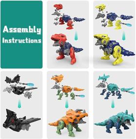 img 1 attached to 🦕 Dmsbuy Dinosaur Toys: Ignite Your Kids' STEM Curiosity!