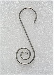 img 2 attached to 🎄 Heirloom Decorative Hooks - Christmas, Ornament, Outdoor - Stainless Steel, Heavy Duty. Pack of 25