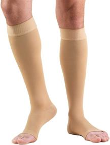 img 4 attached to Truform Compression Stockings Dot Top 3X Large