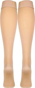 img 1 attached to Truform Compression Stockings Dot Top 3X Large