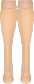 img 2 attached to Truform Compression Stockings Dot Top 3X Large