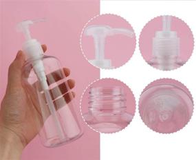 img 2 attached to Yebeauty Bottles Lotion Plastic Shampoo: Convenient and Versatile Haircare Solution