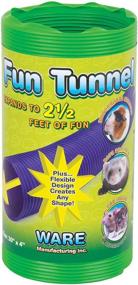 img 4 attached to 🐹 Ware Manufacturing Fun Tunnels Play Tube for Small Pets" - "Optimized Fun Tunnels Play Tube for Small Pets by Ware Manufacturing