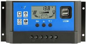 img 4 attached to 🌞 PowMr 60a Solar Panel Charge Controller - 12V 24V Charge Controller, Max 48V 1560W Input, Adjustable Parameter LCD Display for Current/Capacity, Timer Setting ON/Off, with 5V Dual USB