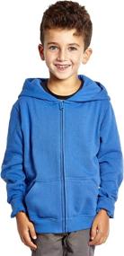 img 1 attached to 👕 Leveret Cotton Hoodie in Brown: Stylish Boys' Clothing in Fashion Hoodies & Sweatshirts