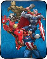 marvel avengers blanket bedding throw logo