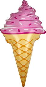 img 1 attached to 🍦 Giant Inflatable Cream Cones - 12 Inches