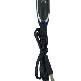 img 3 attached to 🧔 Men's Electric Solo Shaver: Replacement Charger, Brush, USB Data Cable, Power Trimmer - Solo Charge Line Replacement Kit