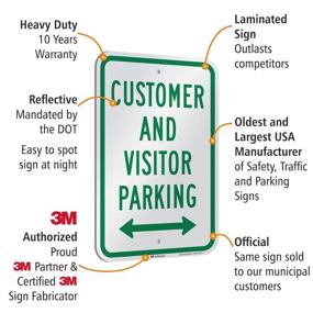 img 1 attached to 🚧 Enhanced Customer Safety with Bi-Directional SmartSign Engineer Reflective