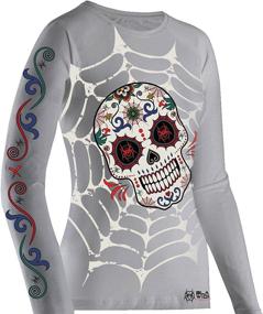 img 4 attached to Womens Sugar Skull Guard X Small
