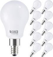 💡 dimmable waterproof candelabra led bulb by sunco lighting логотип