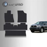 прочные коврики для пола toyota sequoia логотип