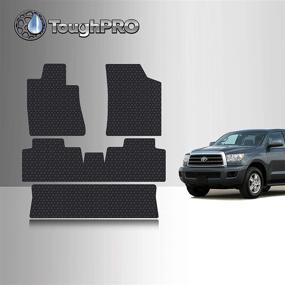 img 4 attached to Прочные коврики для пола Toyota Sequoia