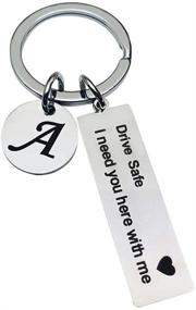 img 1 attached to 👍 Appreciation Keychain Letter Gift for Drivers