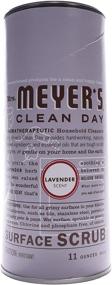 img 3 attached to 🌿 Lavender Multi-Surface Scrub Powder Cleaner - 11 oz - Non-Scratch, Grime Removal for Kitchen and Bathroom Surfaces - by Mrs. Meyer's Clean Day