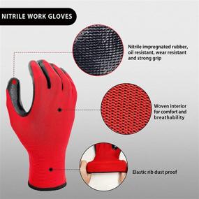 img 3 attached to 🧤 Ultimate Comfort in a Lightweight Warehouse Construction Stretchable Glove - Evridwear Delivers