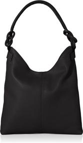 img 4 attached to Vince Camuto Tania Hobo Nero Women's Handbags & Wallets for Hobo Bags
