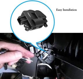 img 2 attached to 🔧 High-Quality HVAC Blend Door Actuator Replacement for Chrysler 300/ Town and Country, Dodge Charger/Grand Caravan/Challenger, Ram Dakota - Model 604-024