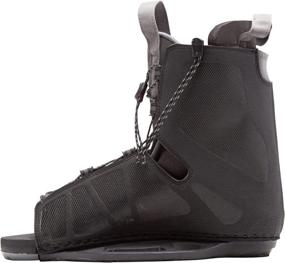 img 1 attached to 🏄 Enhance Your Ride with Hyperlite Frequency Mens Wakeboard Bindings Black (6-12)