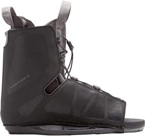 img 4 attached to 🏄 Enhance Your Ride with Hyperlite Frequency Mens Wakeboard Bindings Black (6-12)