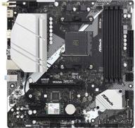 asrock b550m/ac micro atx amd motherboard: am4 amd b550, sata 6gb/s, high performance logo