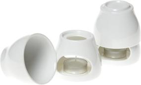 img 2 attached to 🔥 Norpro 213 Porcelain Butter Warmer Set - 2 Piece, 4 x 7 x 4 inches, As Shown