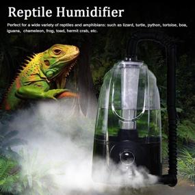 img 1 attached to 🦎 COOSPIDER Reptile Fogger Terrarium Humidifier - 3L Large Size, Perfect for Paludariums, Vivariums, Reptiles, Amphibians & Herps