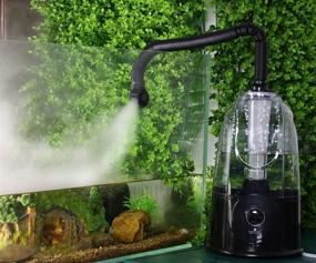 img 3 attached to 🦎 COOSPIDER Reptile Fogger Terrarium Humidifier - 3L Large Size, Perfect for Paludariums, Vivariums, Reptiles, Amphibians & Herps