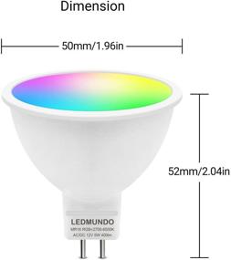 img 3 attached to 🔦 Enhance Your Décor with Bi Pin Compatible Google Spotlight Decoration