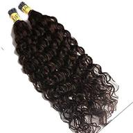 🔗 rj hair 28ing помпадур луз дип керли i-tip наращивание волос 1г/с 100 прядей 10a микроринк фьюжн и-тип волосы из бразильских волос (20 дюймов, 100 прядей, натуральный цвет) логотип