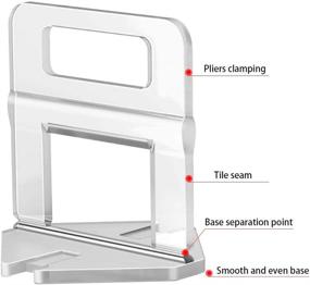 img 2 attached to 🔧 Efficient Tile Leveling System: 400-Piece Spacers for Lippage-Free Tile and Stone Installation - Ideal for PRO and DIY Projects (1/8 Inch)