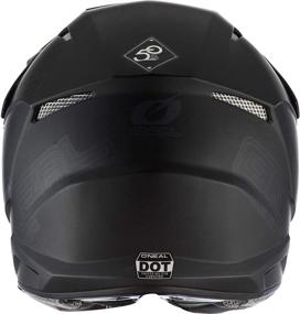 img 1 attached to 🔥 O'Neal 3 Series Off-Road Helmet (Large, Flat Black): an Unisex-Adult Must-Have!