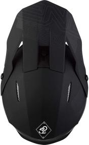 img 2 attached to 🔥 O'Neal 3 Series Off-Road Helmet (Large, Flat Black): an Unisex-Adult Must-Have!