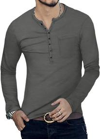 img 3 attached to YTD Fashion Casual Sleeve T Shirts
