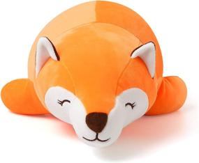 img 1 attached to 🦊 Niuniu Daddy Fox Plush Toy Pillow: Soft Kawaii Cuddly Hugging Pillow for Kids - Ideal Gift for Chrimas/Birthday - Girls and Boys