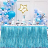 puzine metallic fringe tinsel decoration（l108 logo