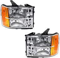 replacement headlight ggmsr07 a2 reflector 2007 2014 logo