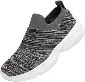 img 3 attached to Girls' ALY BELLY Athletic Sneakers: Comfortable Walking Shoes for Maximum Comfort