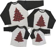 🎄 festive fun with ate apparel matching family christmas boys' clothing: tops, tees & shirts logo