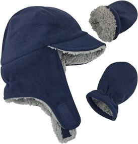 img 4 attached to 🧥 NIce Caps Little Sherpa Buffalo Boys' Accessories: Essential Cold Weather Gear