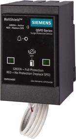 img 1 attached to 🔌 Siemens Boltshield QSPD2A065P 2-Pole 120/240V Plug-in Surge Protection Device in Black