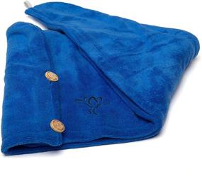 img 4 attached to 💆 Hair Care Essential: Microfiber Double Layer Hair Drying Towel for a Relaxing SPA DAY Experience