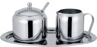 cuisinox 5 piece cream sugar set: the perfect blend of elegance and functionality логотип