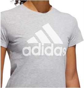 img 1 attached to 🏷️ adidas Women's Badge of Sport Tee: Elevate Your Style with Athletic Sophistication