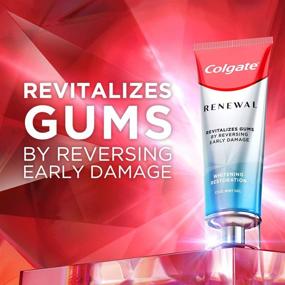 img 3 attached to 🌱 Enhance Gum Health & Teeth Whitening: Colgate Renewal Gum Toothpaste - Cool Mint Gel (2 Pack - 3 oz)