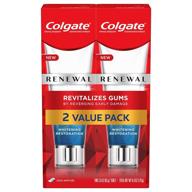 🌱 enhance gum health & teeth whitening: colgate renewal gum toothpaste - cool mint gel (2 pack - 3 oz) logo