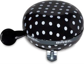 img 4 attached to 🚲 Basil Polkadot Big Bicycle Bell - Ding Dong - 3 inches: Fun and Functional Cycling Accessory with an Eye-Catching Design